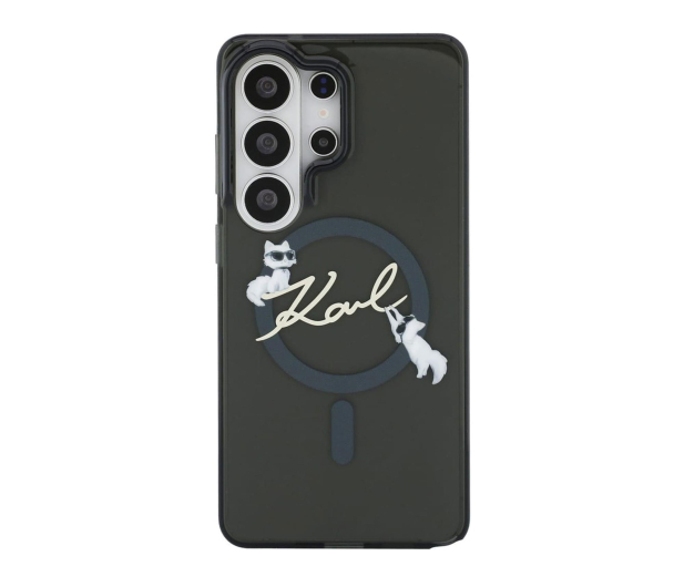 Karl Lagerfeld Etui KC Script MagSafe do Galaxy S26 Ultra czarny - 1522715 - zdjęcie 2